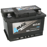 Akumulator 4MAX 12V 60Ah/640A AGM Start&Stop