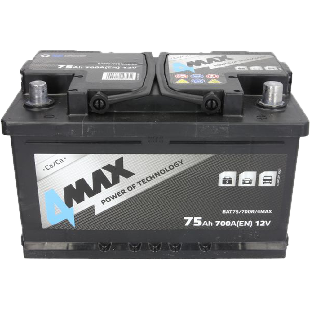 Akumulator 4MAX 12V 75Ah/700A