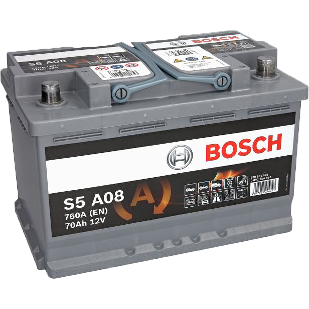 Akumulator BOSCH 12V 70Ah/760A AGM Start&Stop