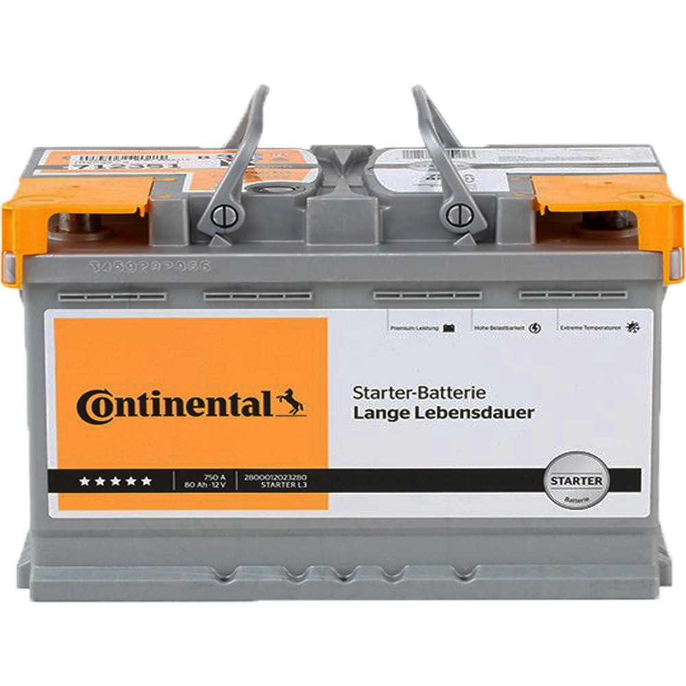 Akumulator CONTINENTAL 12V 80Ah/750A