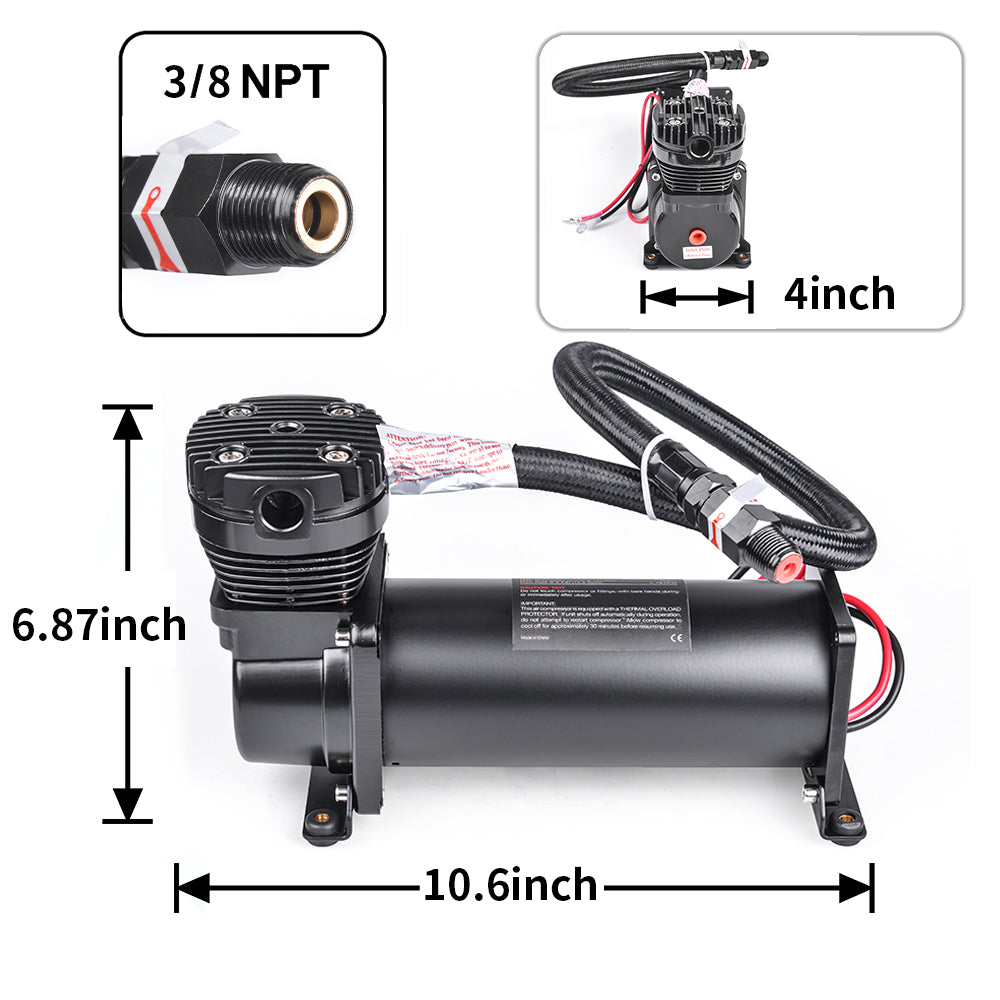 Kompresor airride 480C BLACK 12V - SFPair